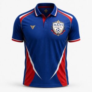 Haiti Mondial 2026 Official Women Sport Shirt.